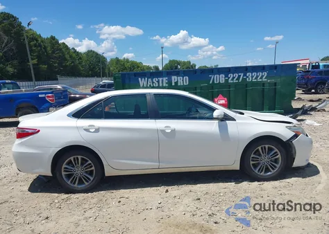 2015 Toyota Camry Se from USA, damaged, VIN 4T1BF1FK9FU064489